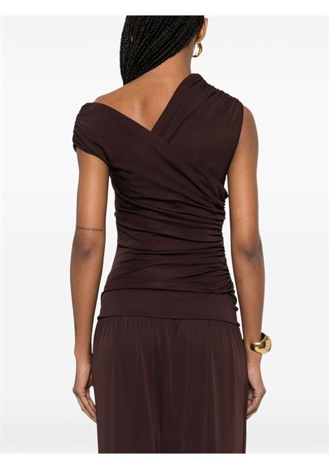 Brown Trixie top The andamane - women THE ANDAMANE | TM170761ATJP073DRKBRWN